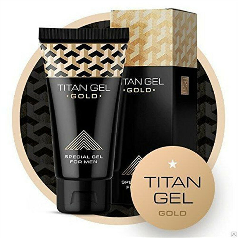 TITAN-Crema para agrandar el pene para hombre, GEL íntimo dorado, ayuda a la potencia masculina, crema sexual retardante de crecimiento