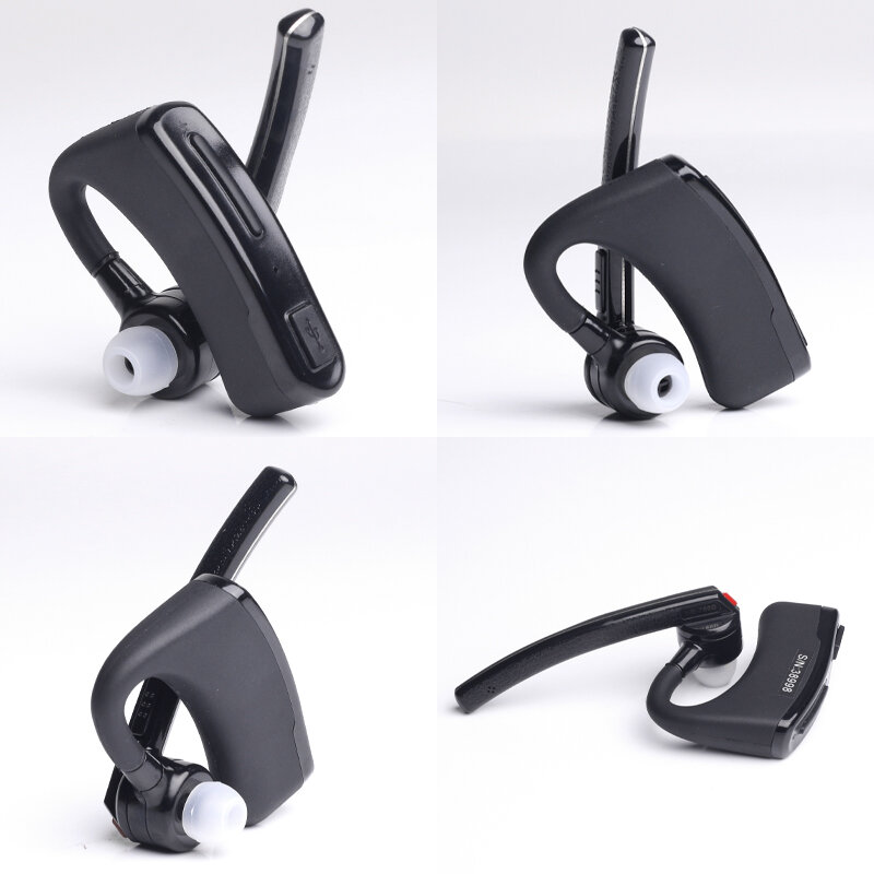 Walkie Talkie Handsfree Bluetooth PTT Earpiece Wireless Headphone Headset for BaoFeng UV-82 UV-5R 888S Two Way Radio Moto Bike