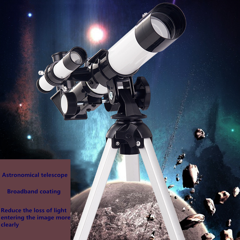 Telescopio astronómico para estudiantes de Gran Aumento de 40040 que buscan estrellas para niños y adultos telescopio astronómico de espacio profundo