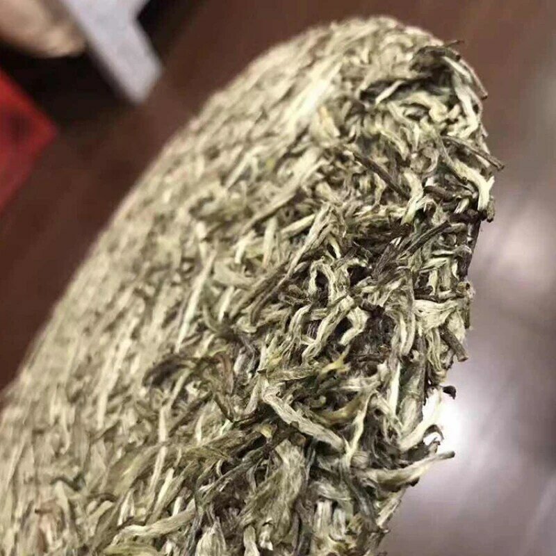 Pastel de té blanco antiguo chino Fujian 2019, té blanco orgánico Natural, aguja de plata Bai Hao Yin Zhen, 300g