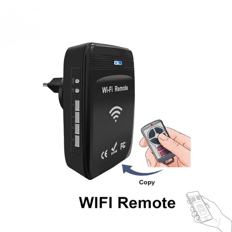 Wi-Fi 287 МГц-868 МГц WiFi в радиочастотный преобразователь с вращающимся кодом пульт дистанционного управления гаражной дверью