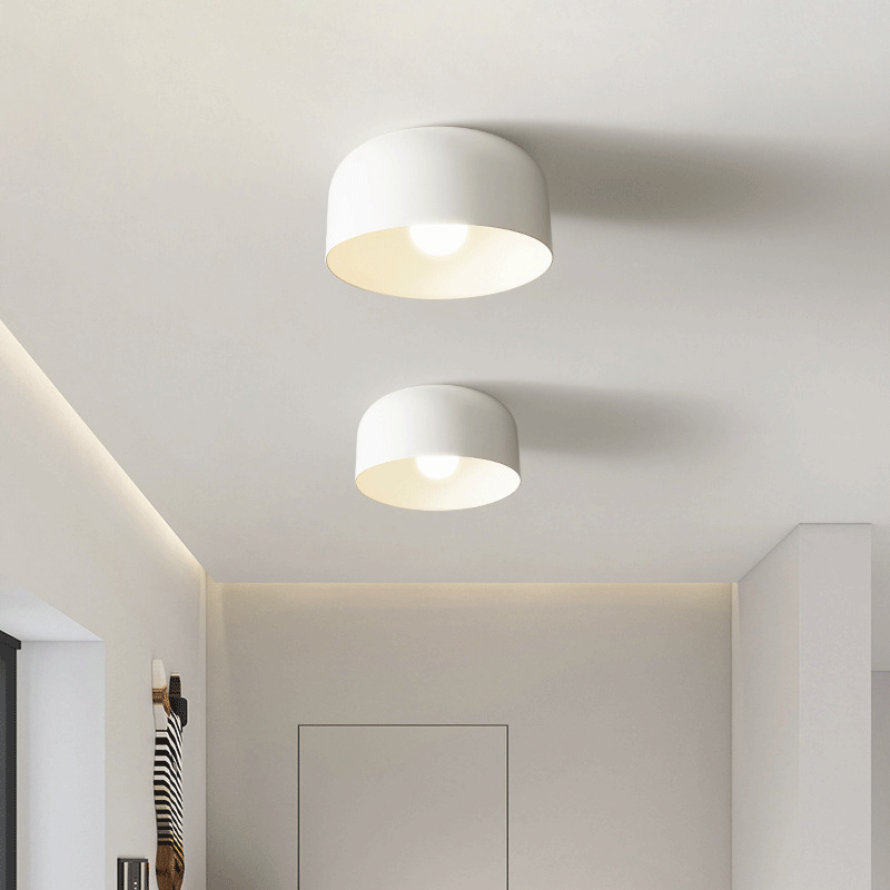 홈 인테리어 침실 사무실 천장 조명 복도 통로 현대 샹들리에 거실 장식 인테리어 LED Semi-inset Lamp