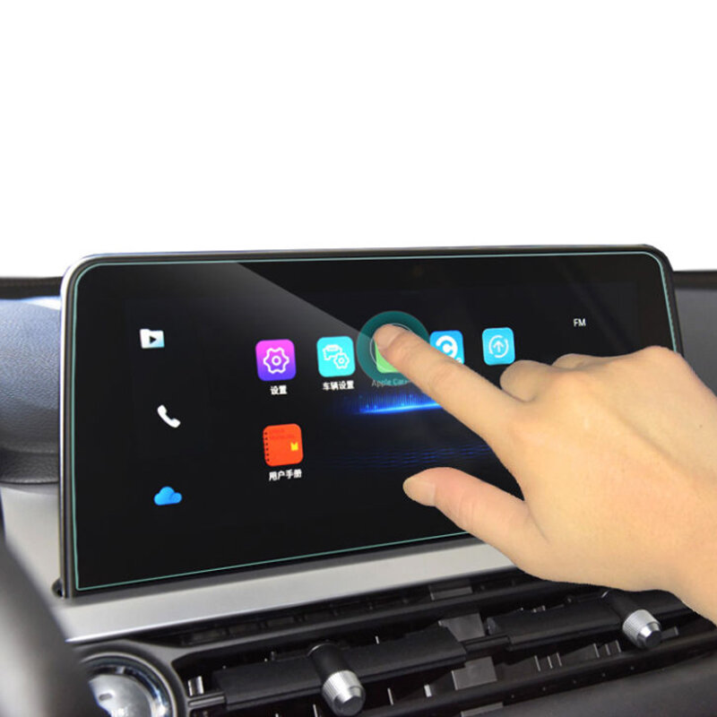 Protecteur d'écran de Navigation Gps de voiture, Film d'affichage, décoration intérieure en verre trempé, accessoires pour Chery Tiggo 8 2019 2020