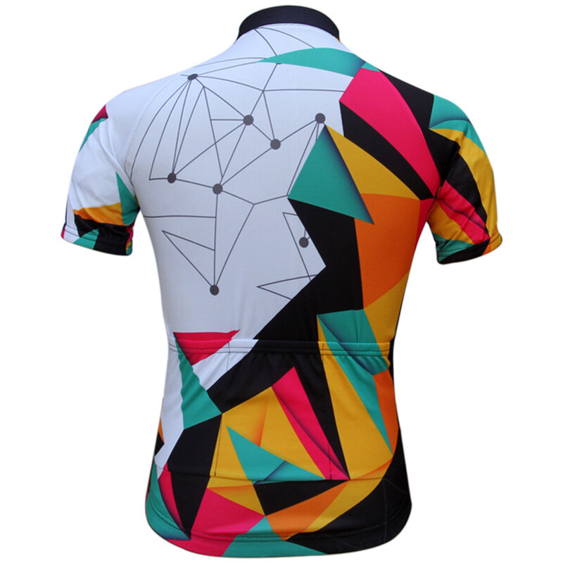 Maillot de ciclismo de manga corta para mujer, camiseta transpirable con cremallera completa, ropa para bicicleta de montaña