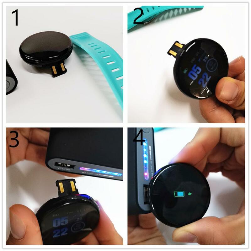 D18 Neue Smart Uhr Männer Blutdruck Runde Bluetooth Smartwatch Frauen Uhr Wasserdicht Sport Tracker WhatsApp Für