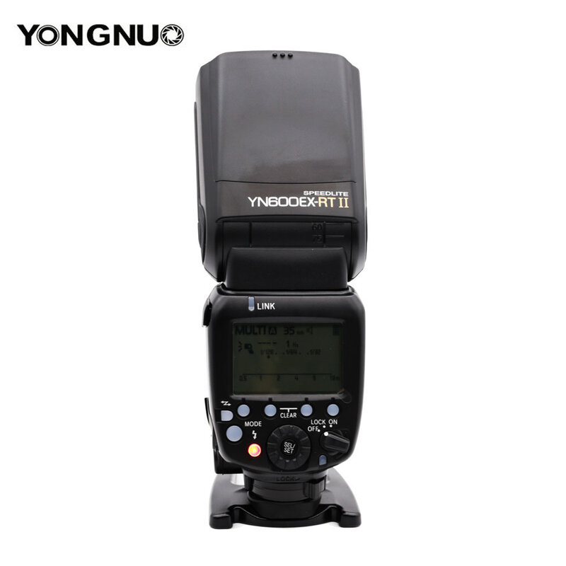 Yongnuo YN600EX-RT ii 2.4g sem fio hss 1/8000s gn60 mestre flash speedlite para câmera canon como 600ex-rt yn600ex rt ii speedlite