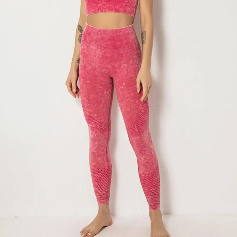 Celana Olahraga Gym Kebugaran untuk Wanita Legging Ketat Seksi Mulus Celana Yoga Feamle Push Up Pakaian Olahraga Wanita Latihan
