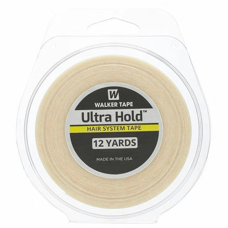 12 Yards Putih Ultra Ditahan Dua Sisi Perekat Rambut Tape untuk Ekstensi Rambut/Rambut Palsu/Renda Wig Perekat Wig tape