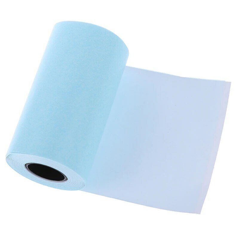 3Rolls printable sticker paper roll direct thermal paper self-adhesive 57*30mm
