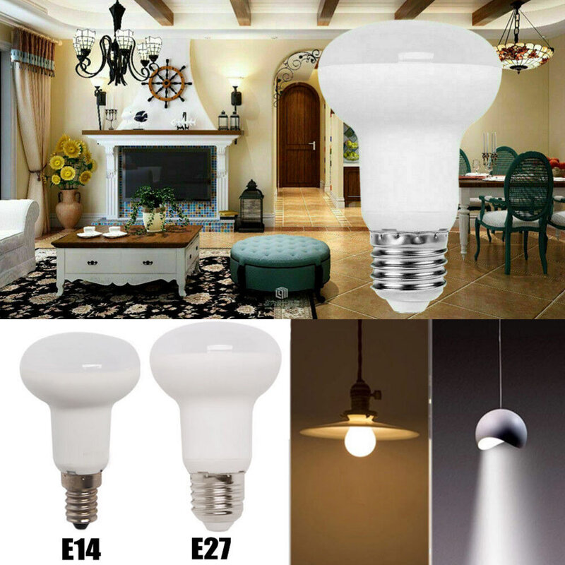 Приглушаемая светодиодная лампа, PAR лампа, Энергосберегающая светодиодная лампа E14 E27 с рефлектором, 3 Вт, 5 Вт, 7 Вт, 9 Вт, 220 В переменного тока