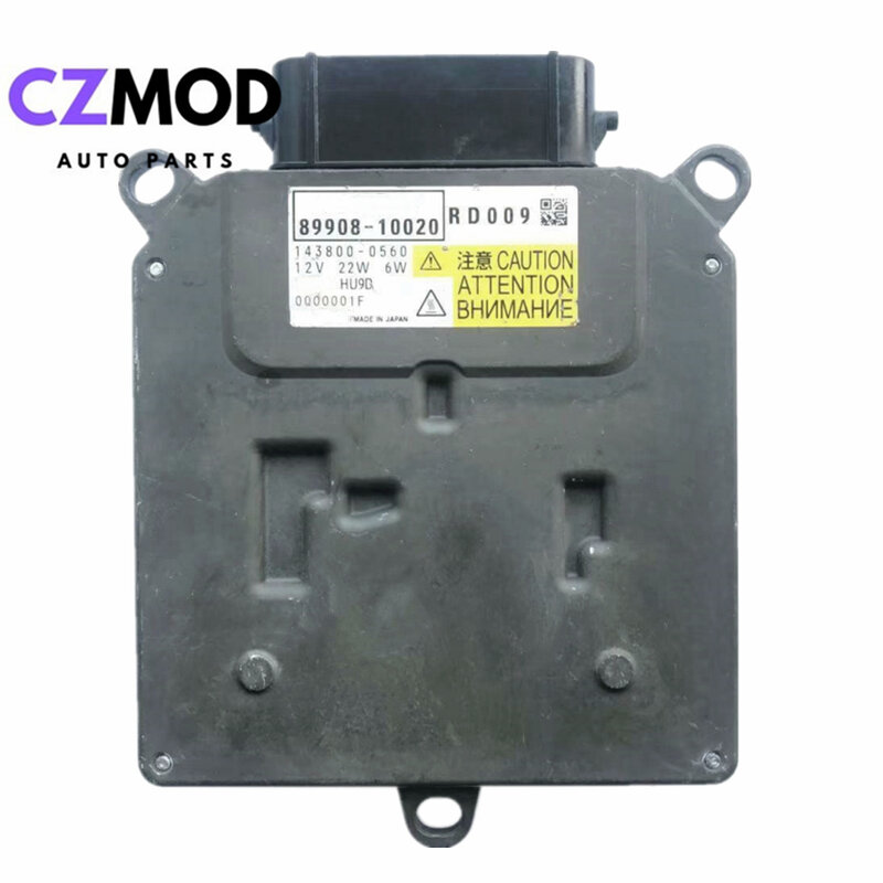 CZMOD-Módulo de Control de luz LED para coche, accesorios originales usados, 89907-10020, LD009, 89908-10020, RD009, 89907, 10020