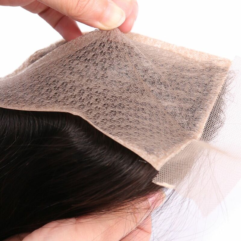 Extensiones de pelo brasileño Remy para mujer, accesorio de cabello humano liso de 10-22 pulgadas con cierre de encaje, Color Natural predespuntado y Base de seda sintética