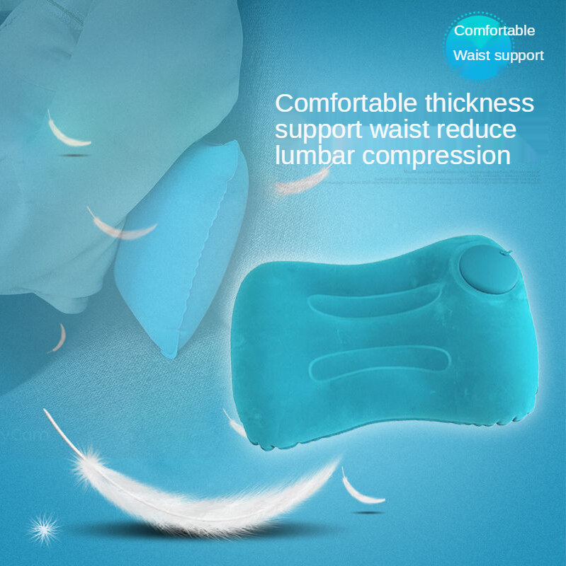 Travel Pillow Portable Foldable Inflatable Pillow Outdoor Sleep Pillow Pillow Pillow Sleeping Artifact Camping Pillow