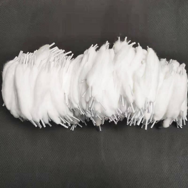 100ピース/バッグ有機蒸気を吸う綿怠け者ベーコン綿ハードカバー簡単に使用レース綿rda rdtaアトマイザー