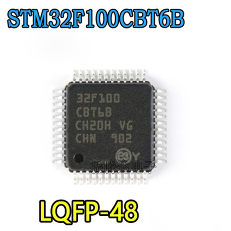 Fancystm STM32F STM32 STM32F100CBT6 STM32F100CB STM32F100 LQFP-48 IC MCU