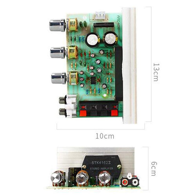 Promoción -- Dx-0408 placa amplificadora de potencia de Series de película gruesa Stk de 18V, 50W + 50W, 2,0 canales