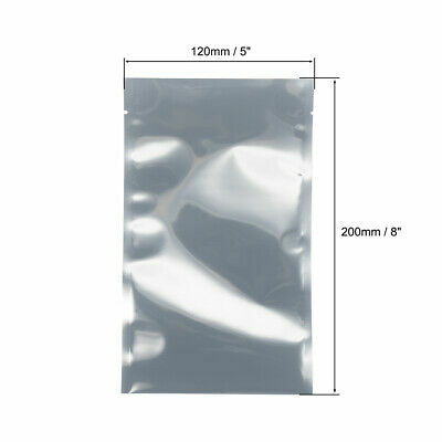 Saco anti-estático para proteção, 25 peças, bolsa com tampa aberta plana, 4.7 "x 7.9"