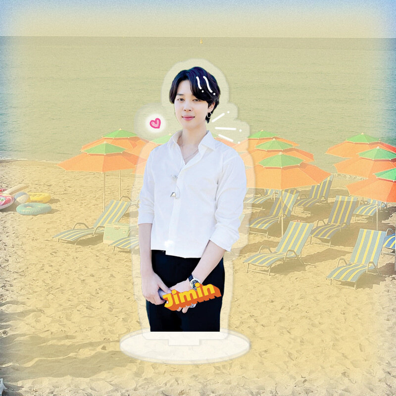 South Koreanische Gruppen K-POP Bangtan Boys Neue Album ButterAcrylic modell bewegliche puppe desktop dekoration Geschenk JIMIN JIN SUGA Cosplay