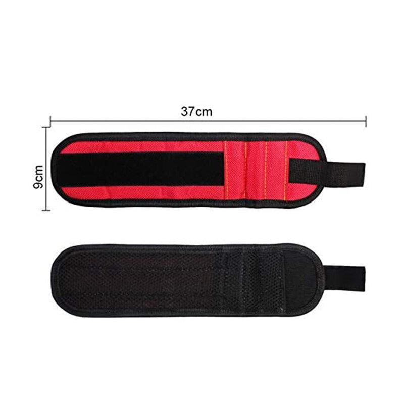 Screws Drill Holder Repair Tool Belt Polyester Magnetic Wristband 6pcs Strong Magnets Portable Bag Electrician Tool Bag