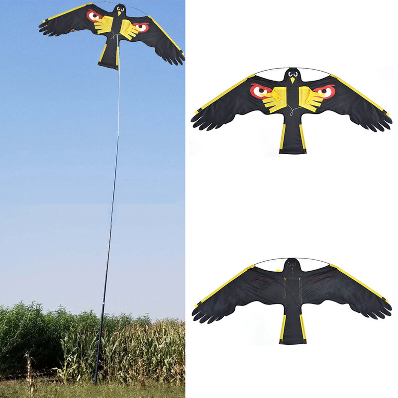 Emulatie Vliegende Voor Hawk Kite Vogel Scarer Drive Vogel Kite Vogel Afweermiddelen Voor Tuin Vogelverschrikker Yard Vogel Repeller