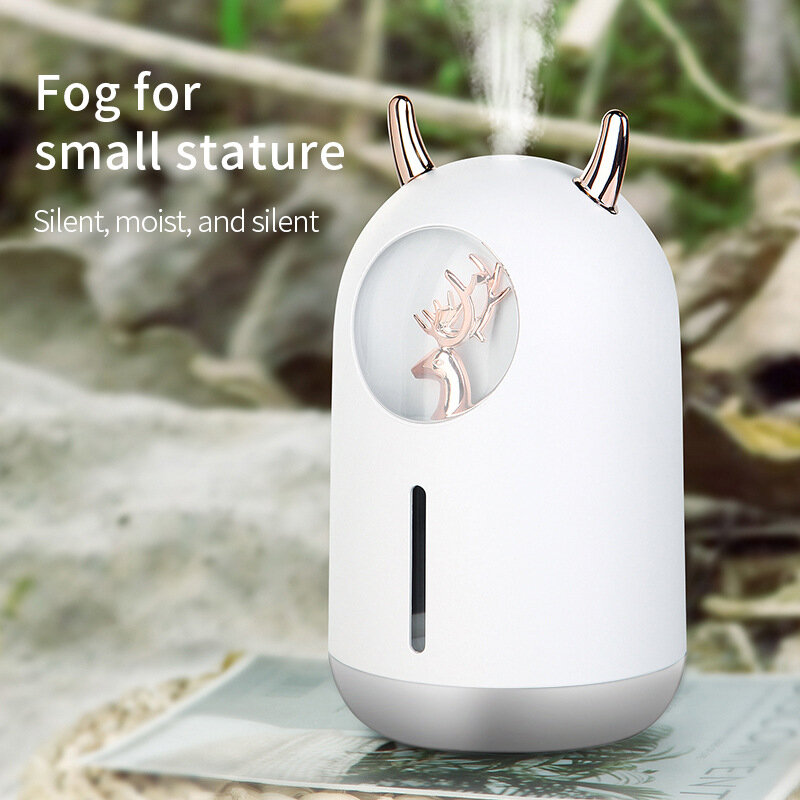 Neue Luftbefeuchter Nette Pet Mini Haushalt Kleine Feuchtigkeitsspendende Aromatherapie Auto Kreativität Air Bär USB Luftbefeuchter LED Nebel Maker