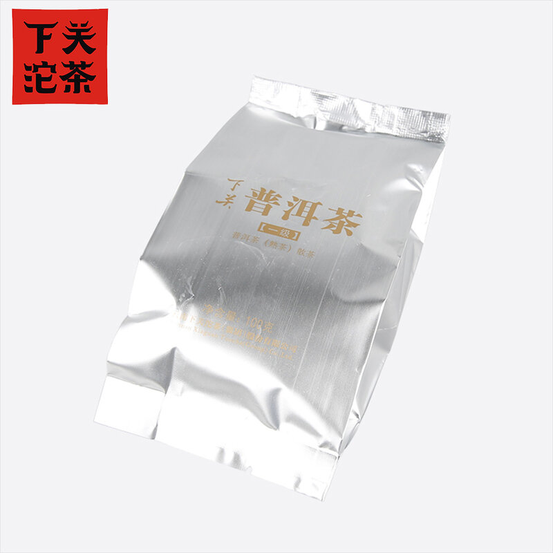 Xiaguan 2016 yr shu pu-erh chá de primeira classe frouxo maduro plutônio-erh chá 100g caixa
