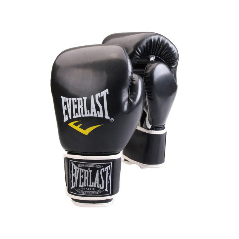 EVERLAST – gants de boxe thaïlandais MMA Muay, sac de sable unisexe, en PU, pour enfants et adultes, équipement d'entraînement au combat Sanda