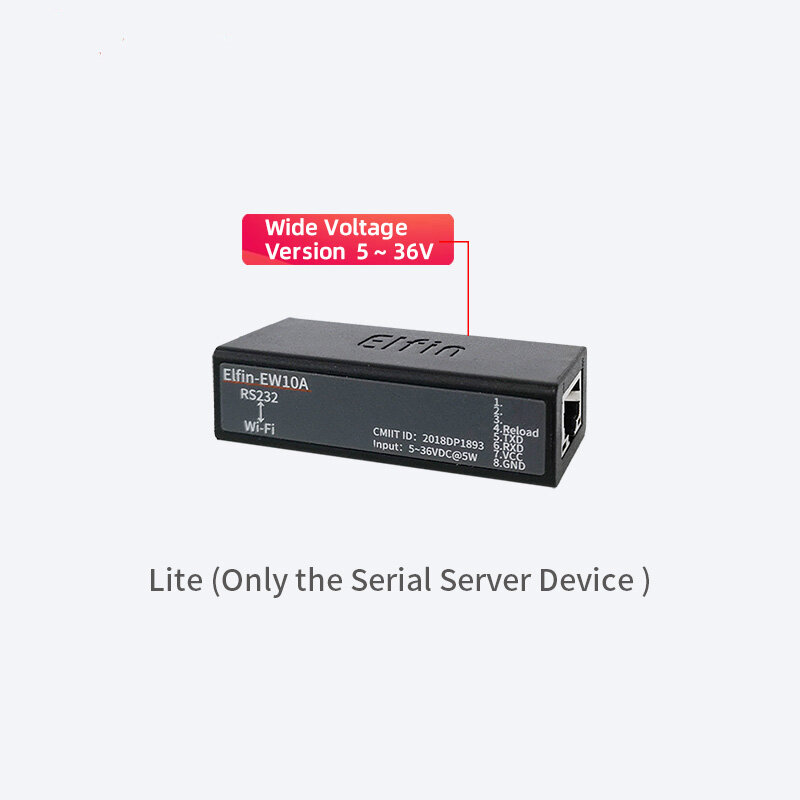Servidor ew10 rs232 para wi-fi modbus dtu, módulo de comunicação e comunicação sem fio com suporte para tcp/ip