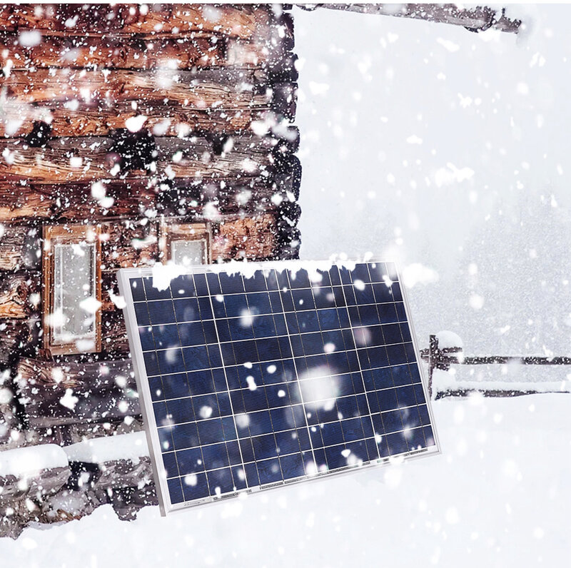 Anaka 18 فولت 10 واط/20 واط/30 واط/40 واط/50 واط/80 واط مجموعة اللوحة الشمسية الخلايا الشمسية الألواح الشمسية الضوئية للمنزل مع 10A تحكم