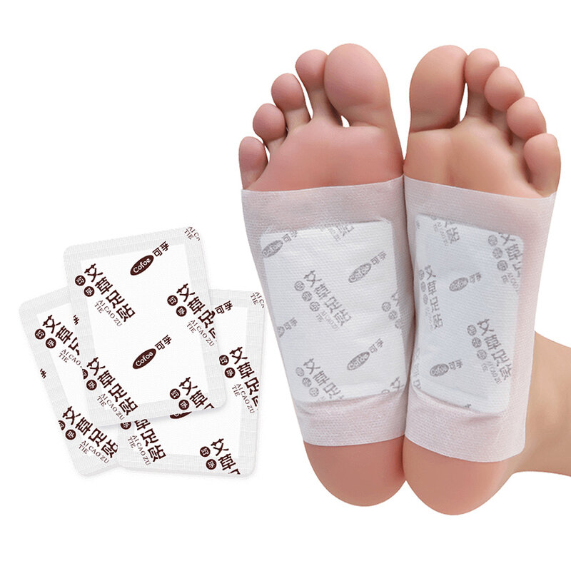 Cofoe Detox Foot Patches Improve Sleep Slimming Feet Stickers toxin feet pads Dispel Dampness 200/100Pcs (Patches+ Adhersives)