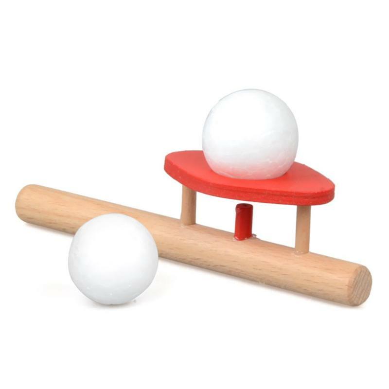 Crianças brinquedos equilíbrio soprando bola diversão gadgets clássico bernoulli teorem princípio gadgets família espuma bola jogo flutuante