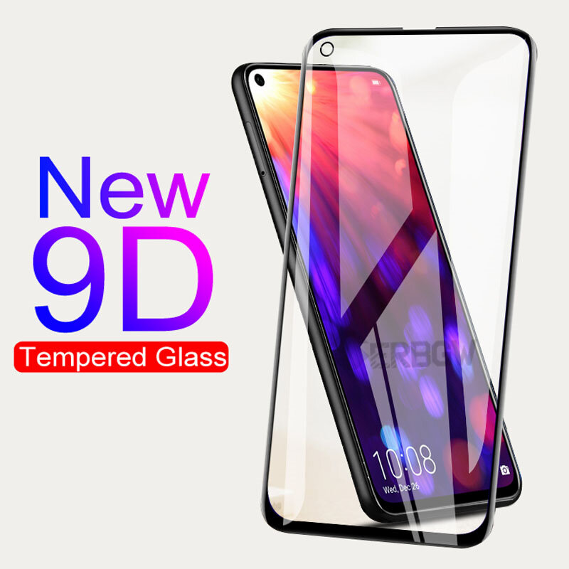 9D Anti-Burst Protective Glass For Huawei honor View 20 Lite Pro Play 20S 20i V20 10i 9i 9X 8A 8C 8X Tempered Screen Protector