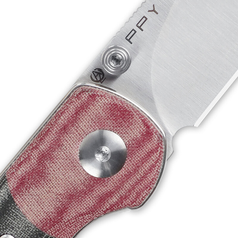 Kizer-cuchillo plegable V3587C1 con mango de Micarta, navaja de bolsillo con hoja de 154CM, herramienta de supervivencia al aire libre, Kenife, 2021