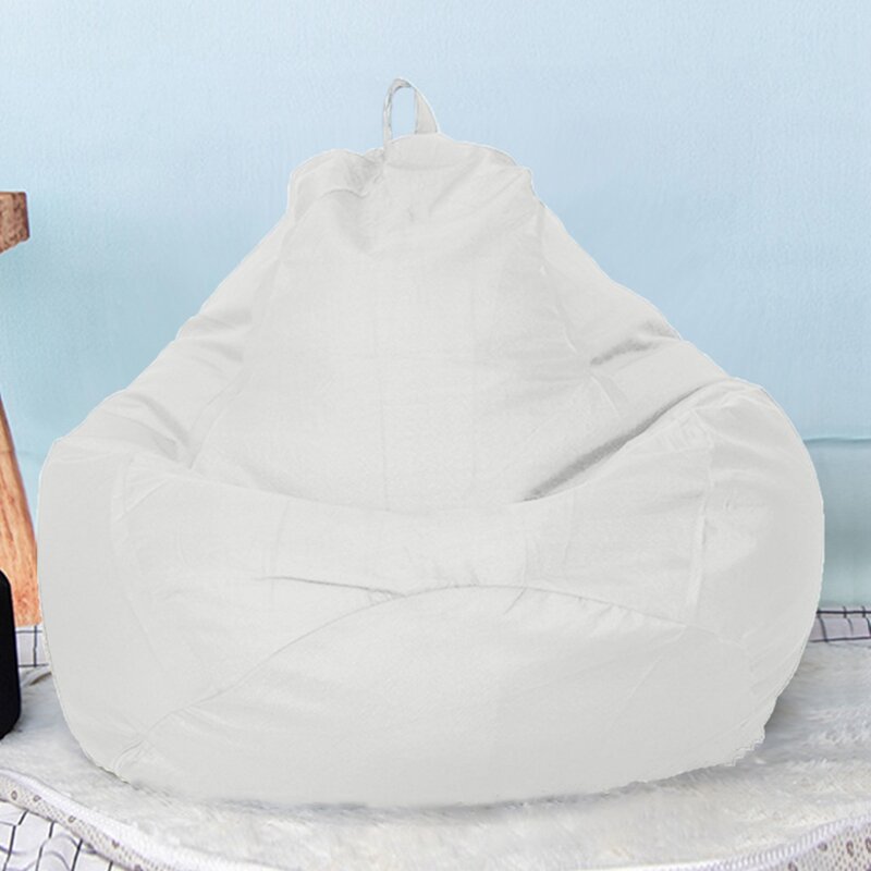 À prova dwaterproof água preguiçoso beanbag sofás capa forro interno (enchimento não incluído) adequado para saco de feijão capa de brinquedo animal de pelúcia