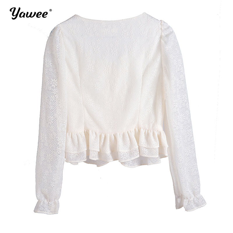 Casual White Shirt Female long Sleeve Top Ladies Summer Women Blouse Streetwear Loose Chic Solid Batwing Sleeve Blouses