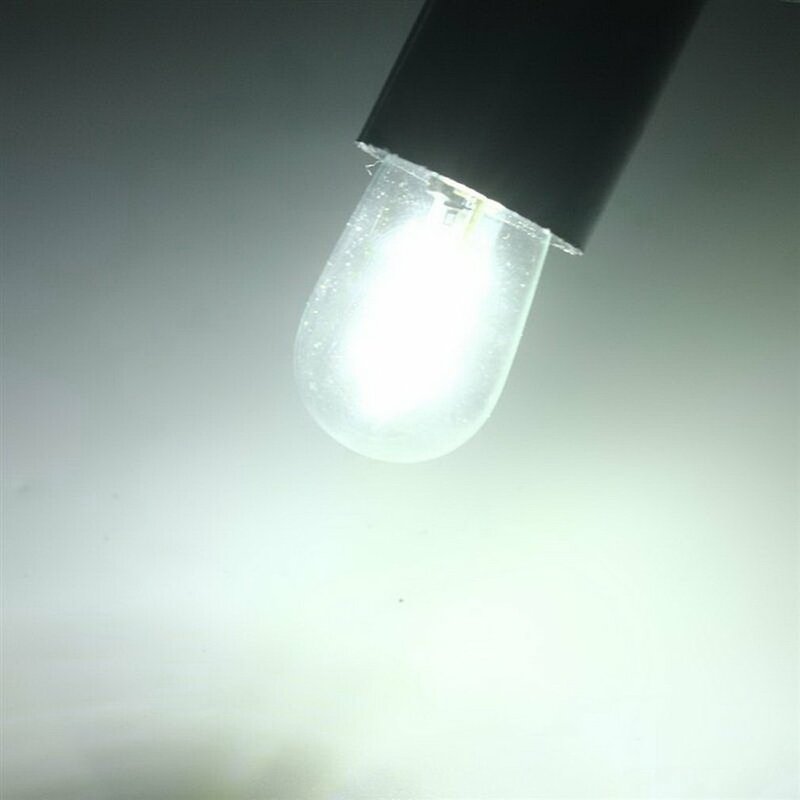 LED 높은 밝은 LED 전구 유리 그늘 램프 순수 따뜻한 화이트 조명 재봉틀 냉장고에 대 한