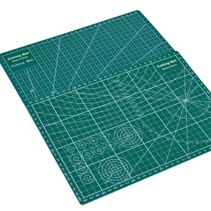 Двусторонний Коврик для резки A4, прочная подкладка для резки, режущая пластина ручной работы, темные школьные принадлежности 22x30x0,3 см