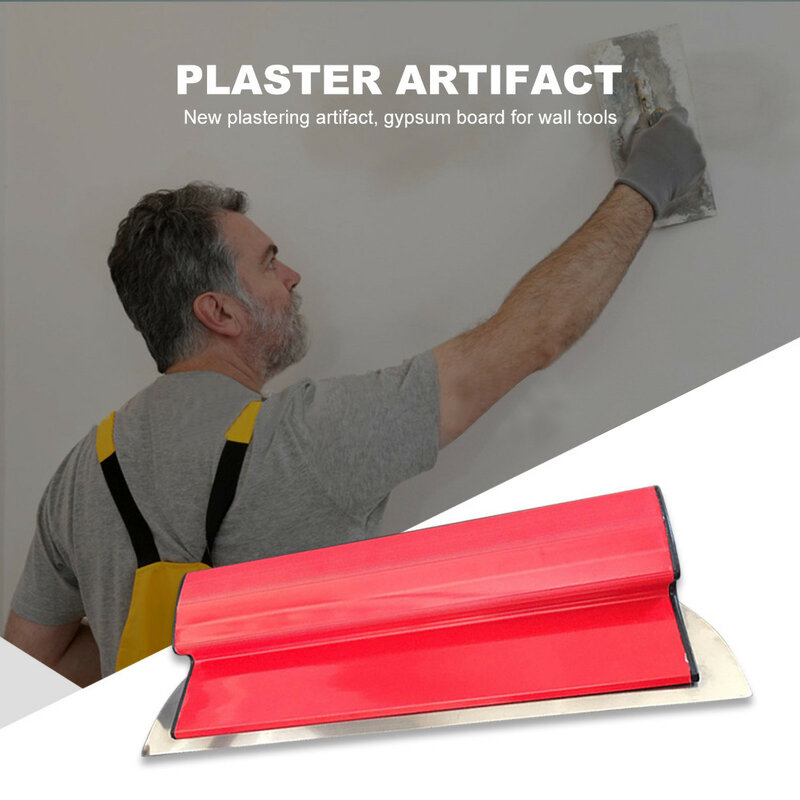 Espátula de alisamento para drywall, ferramenta de pintura em parede, lâmina flexível de 1/4 "40cm/5/8" 25cm, ferramenta de acabamento flexível