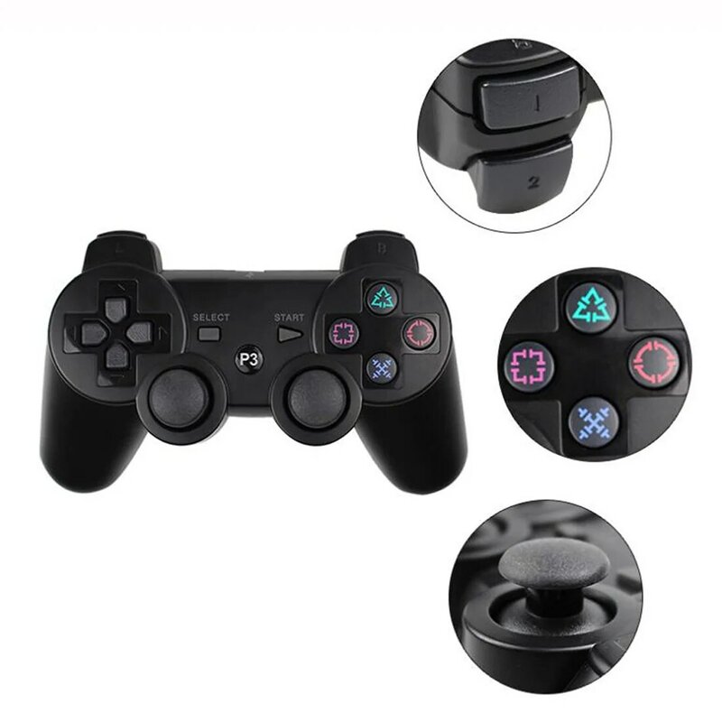 บลูทูธไร้สาย Gamepad PS3จอยสติ๊กสำหรับ SONY PS3 Gamepad สำหรับ PC Joystick Controller สำหรับ Playstation 3 Joypad อุปกรณ์เสริม