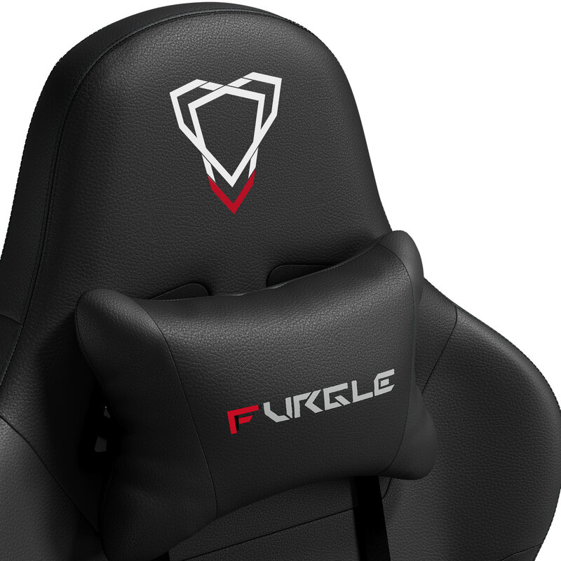 Furgle Office Chair Ergonomic Gaming Chairs Office Chair Furniture High-Back PU Lether Recline Computure Chair Cozy Sleep Chair