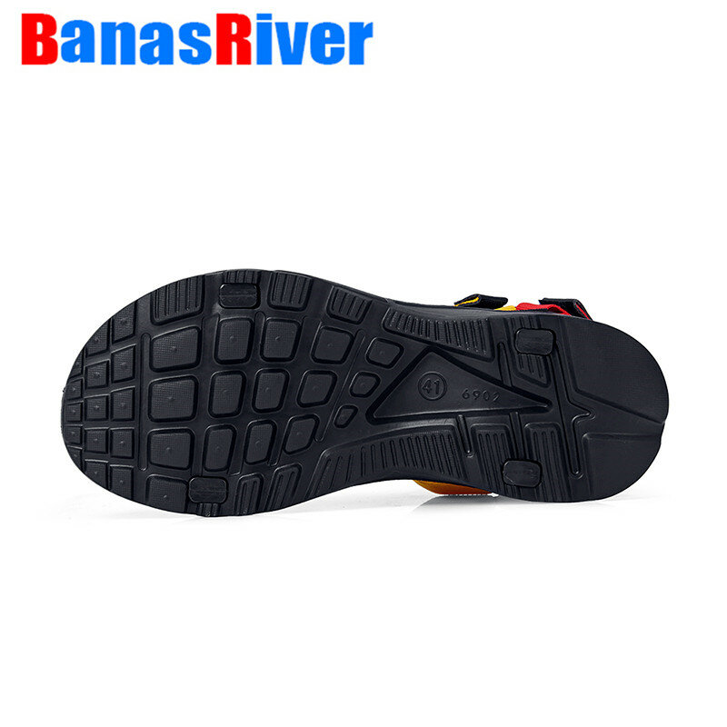 Sandali da uomo leggeri con suola in EVA per esterni Vietnam scarpe da passeggio traspiranti estive calzature da acqua per gladiatore leggero di grandi dimensioni