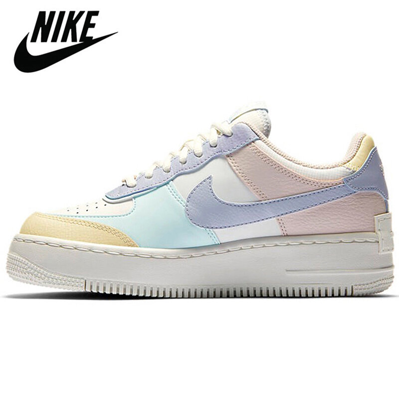 Autentico Nike Air Force 1 Shadow AF1 Low One Pale avorio pastello ...