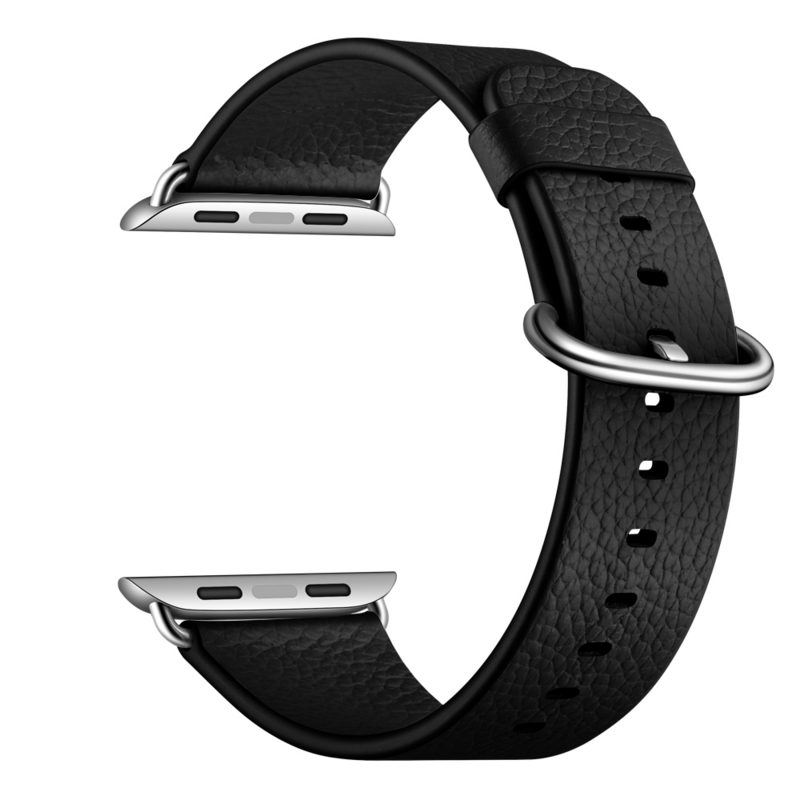 Hoge-Kwaliteit Authentieke Lederen Band Voor Apple Horloge Band Voor Serie 123456 Se 44Mm 40Mm Horlogeband Voor iwatch 42Mm 38Mm Armband