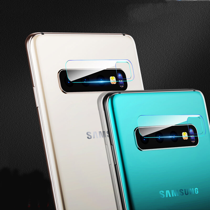 Protecteur d'écran pour objectif de caméra arrière, Film de protection en verre pour Samsung Galaxy S10 S9 S8 Plus S7 S10 S10E 5G S7 Edge s9