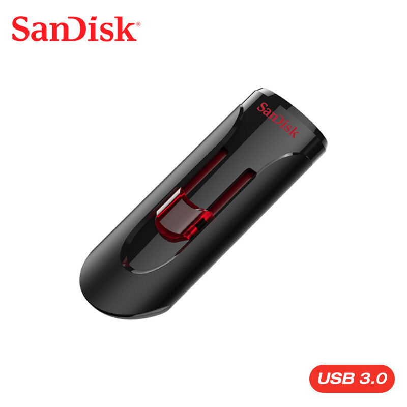 سانديسك كروزر الإنزلاق USB3.0 CZ600 128 gb فلاش حملة 64Gb 256Gb بندريف 3.0 القلم محرك 32Gb ذاكرة عصا ذاكرة يو إس بي على شكل مفتاح بندريف