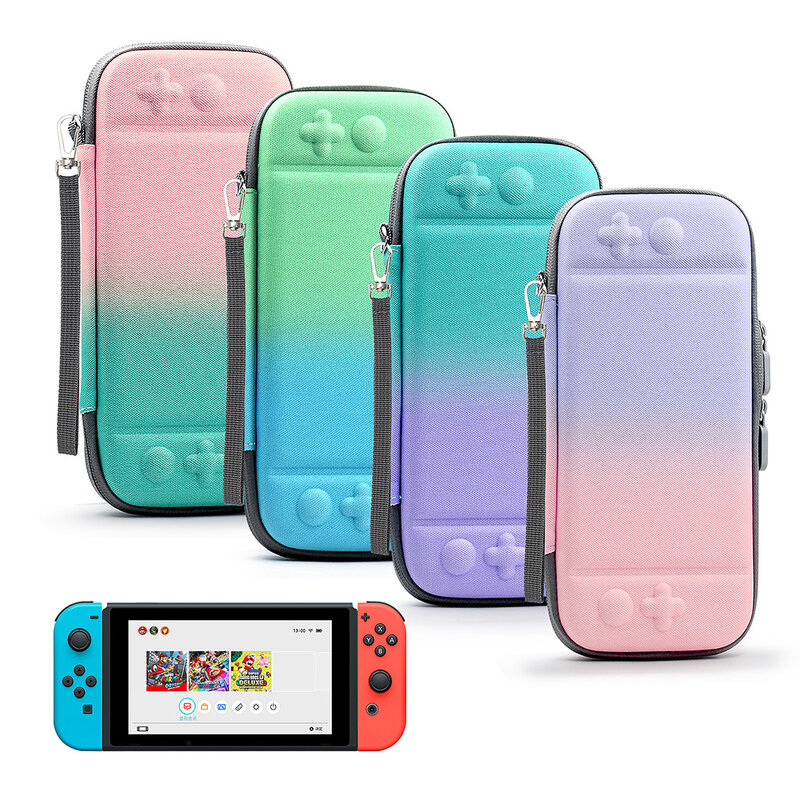 Custodia per Nintendo Switch,10 cartucce di gioco, borsa per il trasporto compatibile con Console Switch e accessori, custodia protettiva rigida
