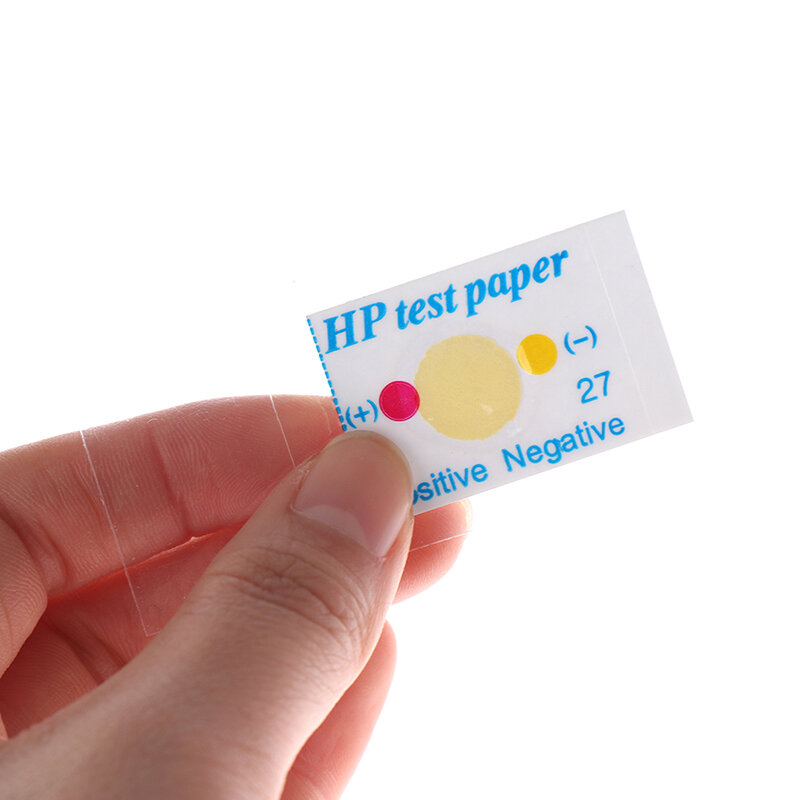 1PC HP ทดสอบกระดาษ Helicobacter Pylori In กระเพาะอาหาร Fast Test กระดาษ Oral Tartar Examination