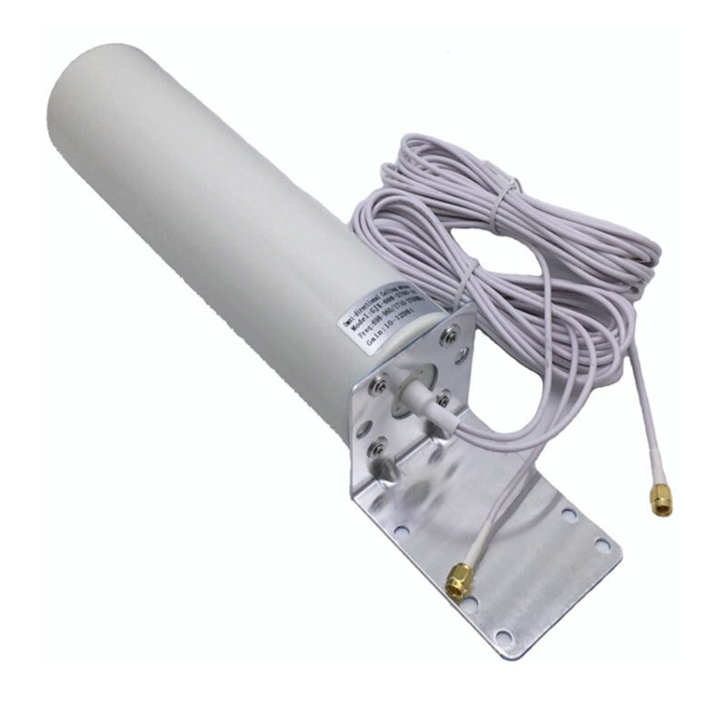 3G 4G Gun Barrel Antenne Outdoor Antenne Dual Interface Sma/TS9/Crc9 Router Netwerkkaart Externe antennacable Length10m