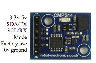 For Original Import Tilt Compensation CMPS14 Electronic Compass Magnet Ostgraph CMPS12 Upgrade