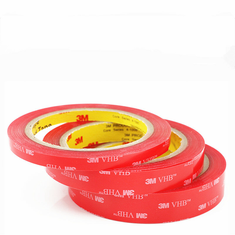 3M 4910 VHB Tape Suhu Tinggi Transparan Acrylic Foam Tape 1MM Ketebalan Double Coated Acrylic Bening Tape Busa